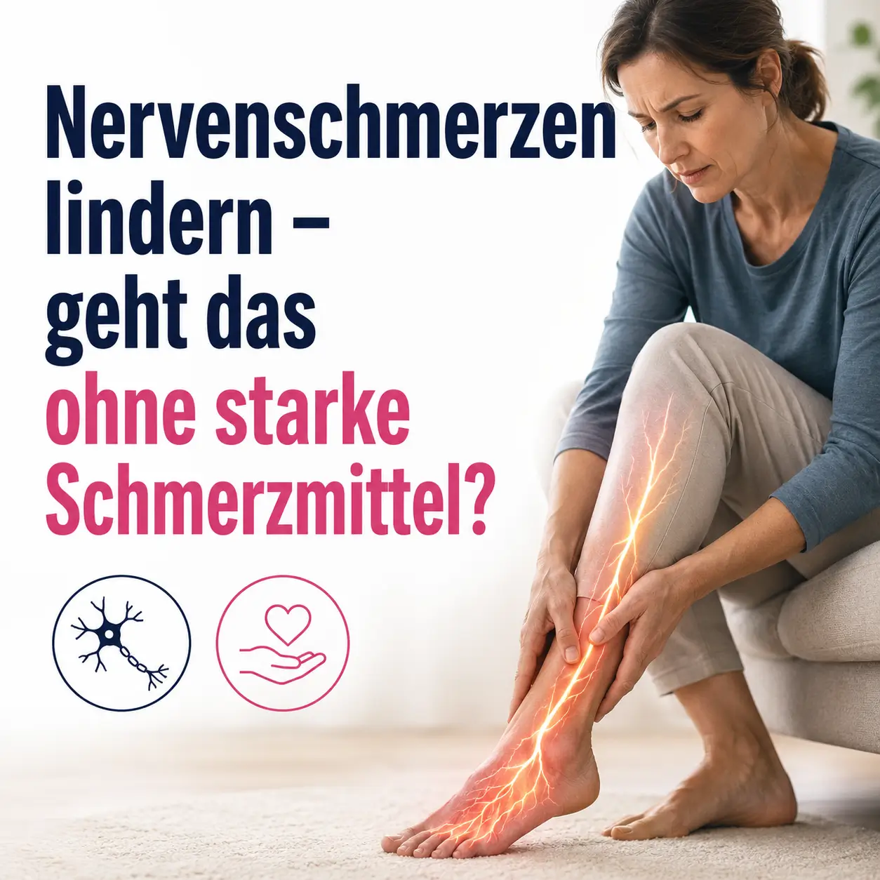 Nervenschmerzen lindern – geht das ohne starke Schmerzmittel?